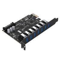 Orico PVU3 PCI-E 7x USB 3.0 Erweiterungskarte für...