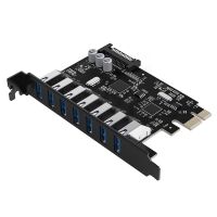 Orico PVU3 PCI-E 7x USB 3.0 Erweiterungskarte für Desktop-PCs
