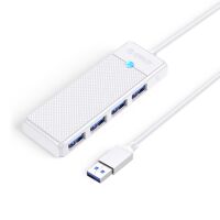 Orico PAPW4A-U3 USB-Hub mit 4 Anschlüssen (4x USB-A...