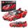 Bausteine ​​FXX-K Rennwagen Rot 360 Teile.