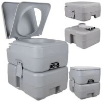 Trizand 24498 tragbare Toilette Campingtoilette
