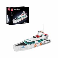 Mould King 10218 White Dolphin Yacht