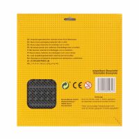 BR1CKS Baseplate Dark Stone Grey 32x32 2er