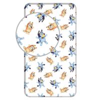 Bluey Bingo Spannbettlaken 90x200 cm