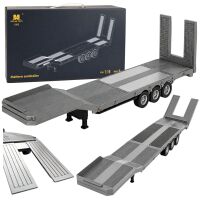 Tieflader für Scania 770S Huina Grau 1:18