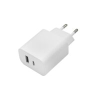 Maxlife MXTC-06 PD QC Ladegerät 1x USB-C 1x USB 20W weiß