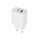 Maxlife MXTC-06 PD QC Ladegerät 1x USB-C 1x USB 20W weiß