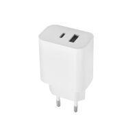 Maxlife MXTC-06 PD QC Ladegerät 1x USB-C 1x USB 30W...