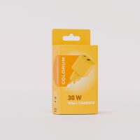 COLORUM Wandladegerät USB-A + USB-C PD 30W CLS30-AC-05 xYellow
