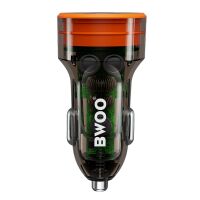 BWOO PD Kfz-Ladegerät 1x USB-C - USB-A Anschluss 38W...