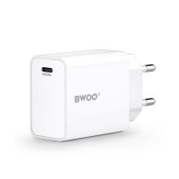 BWOO Wandladegerät 20W CDA226 QC 1x USB-C schwarz