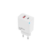 Maxlife MXTC-09-30AC GaN PD QC Ladegerät 1x USB-C 1x...