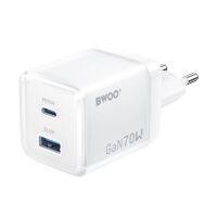 BWOO GaN Wandladegerät CDA224 QC 70W 1 x USB 1 x...