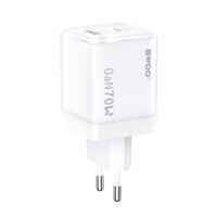 BWOO GaN Wandladegerät CDA224 QC 70W 1 x USB 1 x...