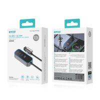 BWOO CC107 PD Kfz-Ladegerät 1x USB-C - USB-A Anschluss 30W schwarz