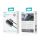 BWOO CC107 PD Kfz-Ladegerät 1x USB-C - USB-A Anschluss 30W schwarz