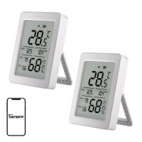 SONOFF ZigBee SNZB-02DR2 Temperatur- und Feuchtigkeitssensor, 2er-Pack