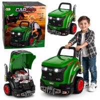 Kleiner Handwerker zerlegt Traktor Lichter Geräusche...