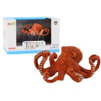 Figur Riesenkrake Orange 10 cm