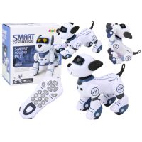 Ferngesteuerter interaktiver Roboterhund, der tanzend den...