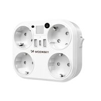 Wozinsky WRS-2B Mehrfachsteckdose 4000W, 4x AC, 4x USB...