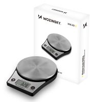 Wozinsky WAK-651 Küchenwaage mit LCD-Anzeige bis 5...
