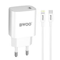 BWOO CDA159 PD Wandladegerät 20W 1x USB-C-Anschluss...