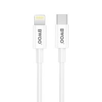 BWOO CDA159 PD Wandladegerät 20W 1x USB-C-Anschluss + Lightning weiß