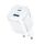 BWOO GaN-Wandladegerät CDA222 PD 35W 1 x USB 1 x USB-C, weiß