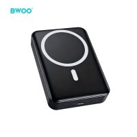 BWOO 20W 10000 mAh Powerbank, schwarz