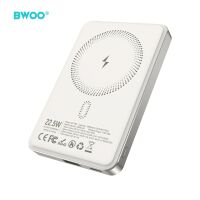 BWOO P82 BO 10000mAh 15W Powerbank kabellose Ladefunktion...
