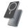 QUALO Recycling magnetische Powerbank 5000 mAh MagSafe 20W silber