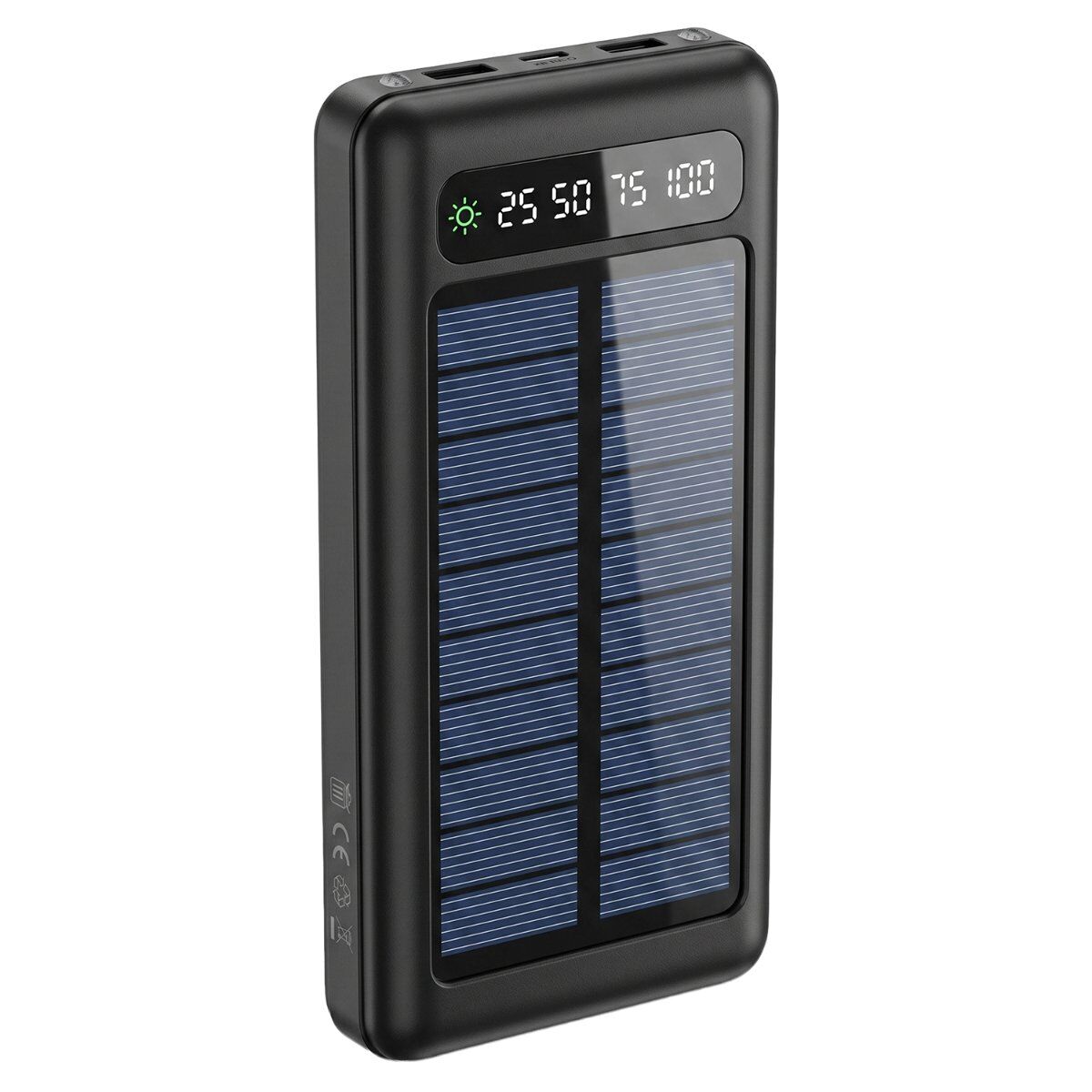 Setty Solarladegerät SLR-100 10000 mAh schwarz