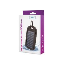 Setty Solar-Powerbank 5000 mAh SPBS-05 schwarz