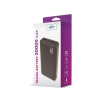 Setty Powerbank 20000 mAh SPB-20 schwarz