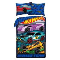 Hot Wheels Race Team Bettwäsche 140×200 cm,...