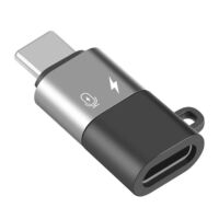 Puluz 8-Pin-zu-USB-C-OTG-Adapter (schwarz)