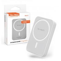 Teltech Powerbank MagSafe Notfallakku 3A 15W weiß...