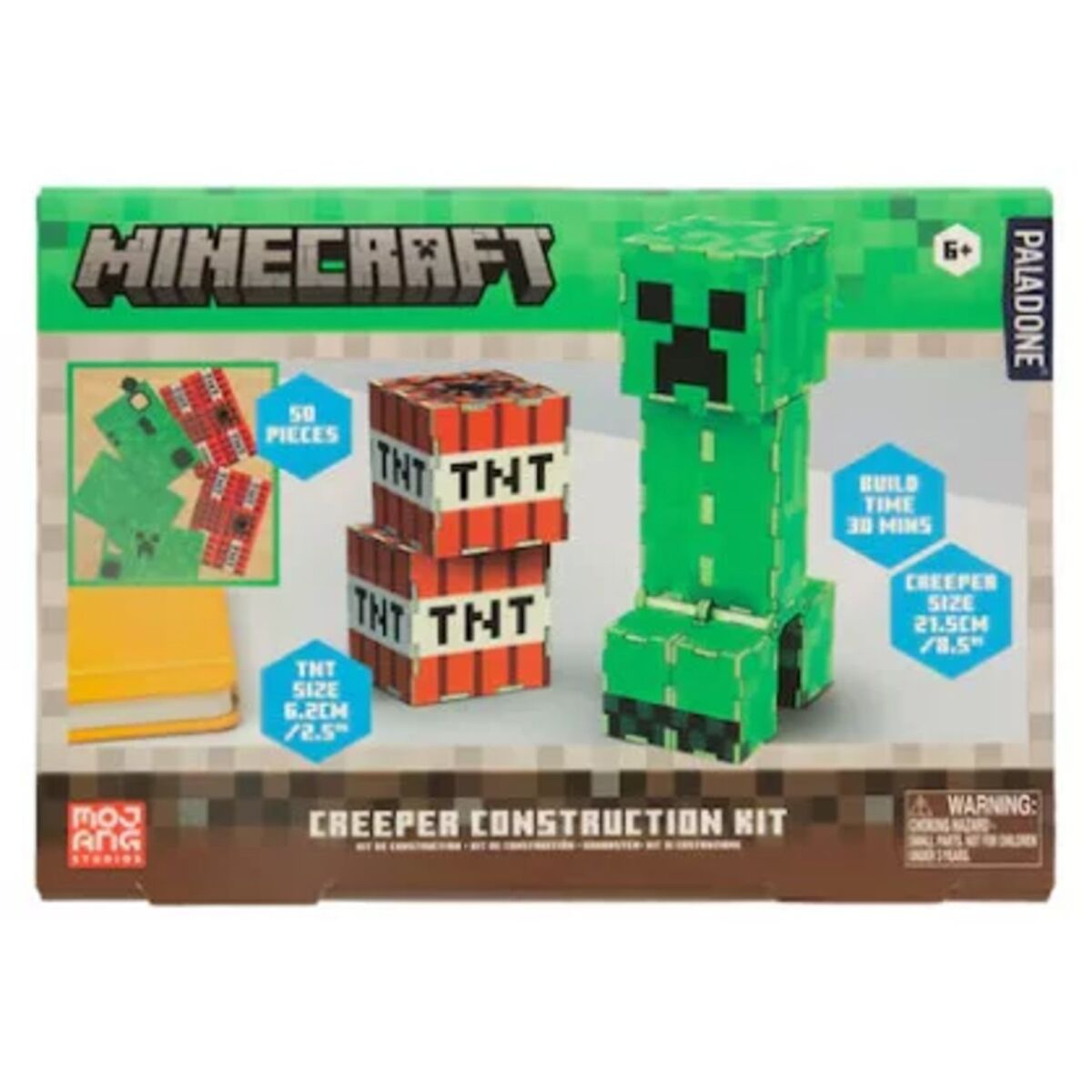 Minecraft Creeper & TNT-Bausatz