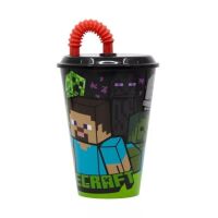 Minecraft-Strohbecher 430 ml
