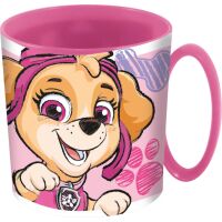 Paw Patrol Girl PWR mikrowellengeeigneter Plastikbecher...