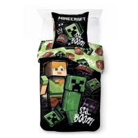 Minecraft Pixel Paradox Bettwäsche 140×200 cm,...