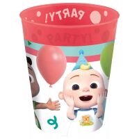 Cocomelon Birthday Micro Premium Kunststoffbecher-Set, 4...