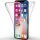 iPhone XS Max Full Cover Silikon 6.5" TPU 360° Transparent Schutzhülle